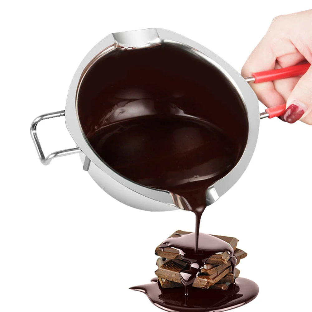 Stainless Steel Chocolate Melt Pot Butter Milt Melt Ting Bowl Long Grip Handle DIY Pastry Cooking Dessert Kitchen Accessories
Stainless Steel Chocolate Melt Pot Butter Milt Melt Ting Bowl Long Grip Handle DIY Pastry Cooking Dessert Kitchen Accessories