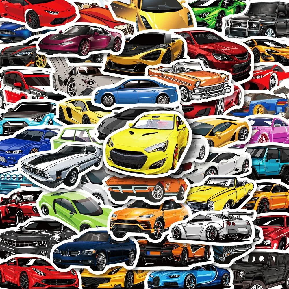 50Pcs Retrofit Sports Racing Car Graffiti Stickers for Laptop Guitar Luggage Bike Skateboard Waterproof Sticker Decal Kid Toy
50Pcs Retrofit Sports Racing Car Graffiti Stickers for Laptop Guitar Luggage Bike Skateboard Waterproof Sticker Decal Kid Toy