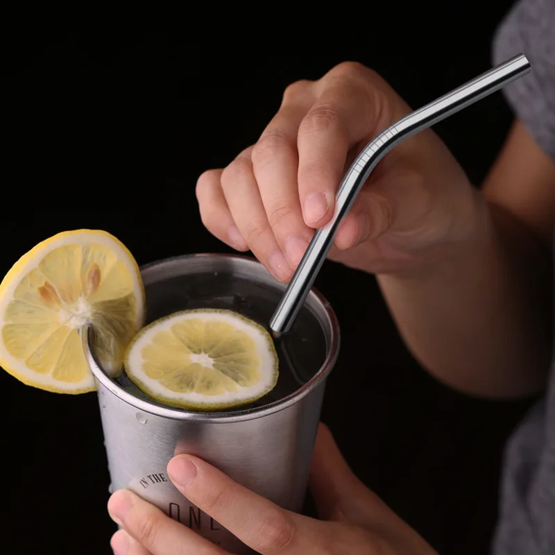 5Pcs Reusable Drinking Metal Straws 304 Stainless Steel Set With Brush Home Milk Cocktail Glasses Drinkware Mate Bar Accessory
5Pcs Reusable Drinking Metal Straws 304 Stainless Steel Set With Brush Home Milk Cocktail Glasses Drinkware Mate Bar Accessory