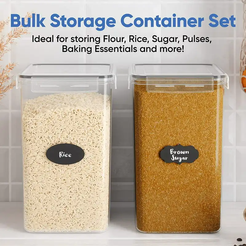 Fantastic 6.5L Airtight Kitchen Pantry Food Storage Containers with Lids, Large 220 Oz Rice Bins for Professional Kitchen Organi
Fantastic 6.5L Airtight Kitchen Pantry Food Storage Containers with Lids, Large 220 Oz Rice Bins for Professional Kitchen Organi