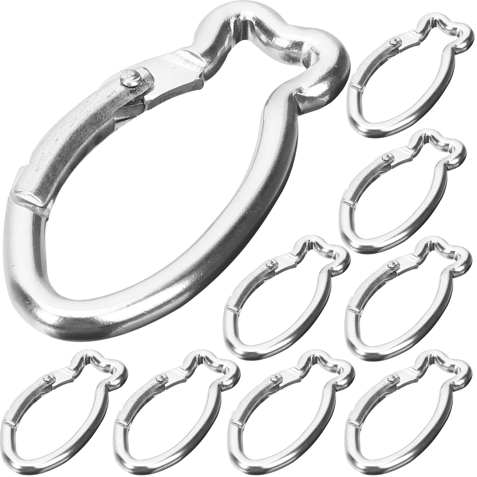 10Pcs Shaped Climbing Buckle Keychain Carabiner Clip Climbing Buckles Metal Carabiner Clip
10Pcs Shaped Climbing Buckle Keychain Carabiner Clip Climbing Buckles Metal Carabiner Clip