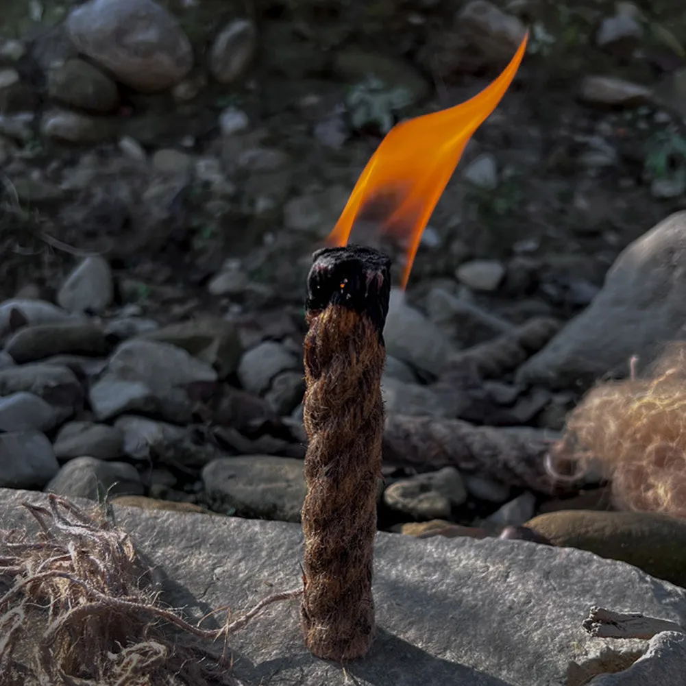 Outdoor Camping Combustion Rod Waxed Hemp Rope Barbecue Camping 10PC Carbon Fire Hemp Intrusion Outdoor Point Rope
Outdoor Camping Combustion Rod Waxed Hemp Rope Barbecue Camping 10PC Carbon Fire Hemp Intrusion Outdoor Point Rope