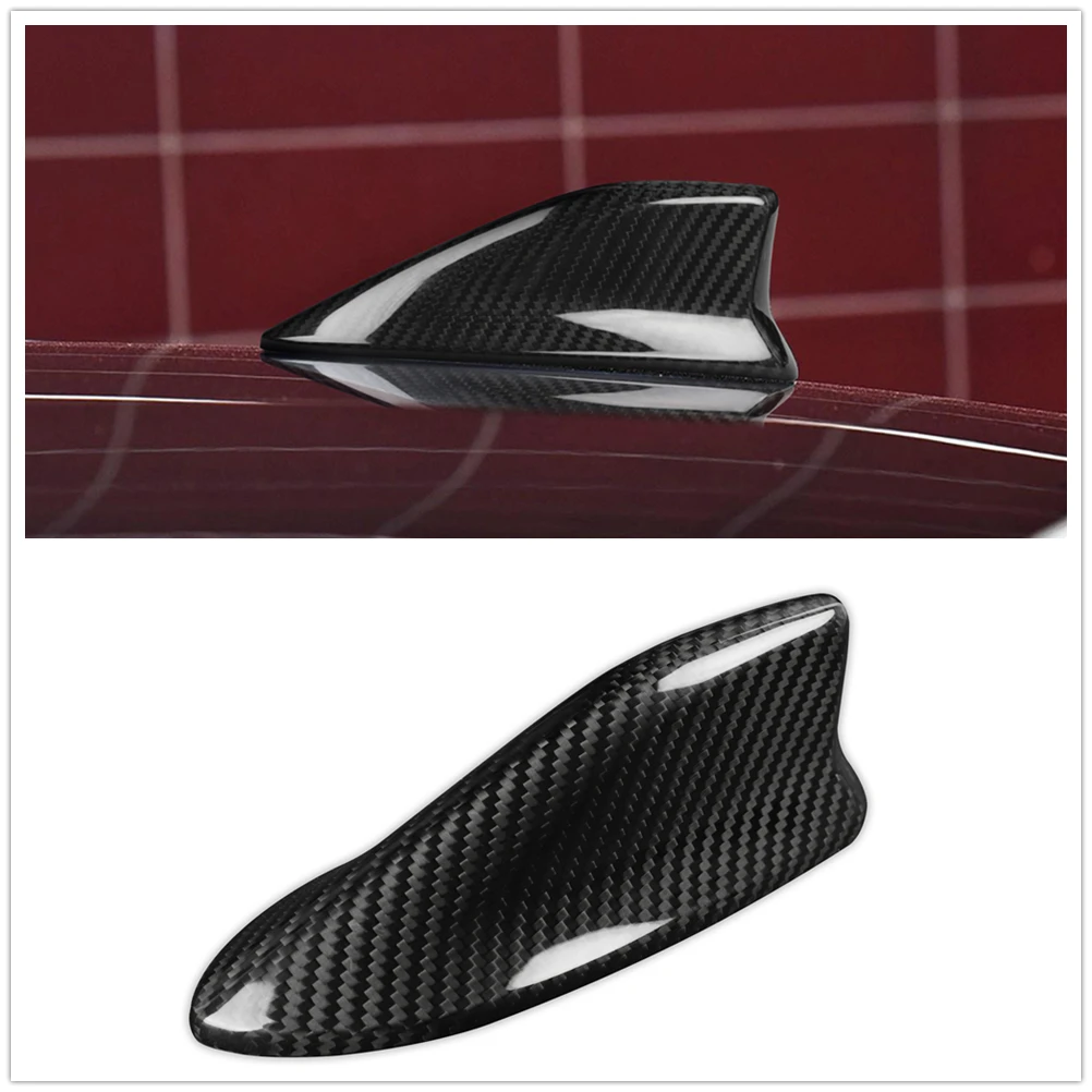 

For Subaru BRZ 86 FT86 FRS 2013-2020 Shark Fin Roof Antenna Cover Trim Carbon Fiber Car Exterior Upper Aerial Cap Antennae Shell