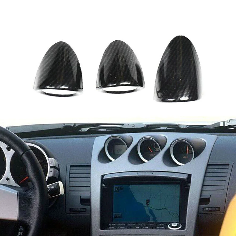 Gauge Pad Cover Trim 3pcs Abs Black Carbon Fiber Cover Trim Gauge Pad Pattern Interior For Nissan 350Z 2003-2009
Gauge Pad Cover Trim 3pcs Abs Black Carbon Fiber Cover Trim Gauge Pad Pattern Interior For Nissan 350Z 2003-2009