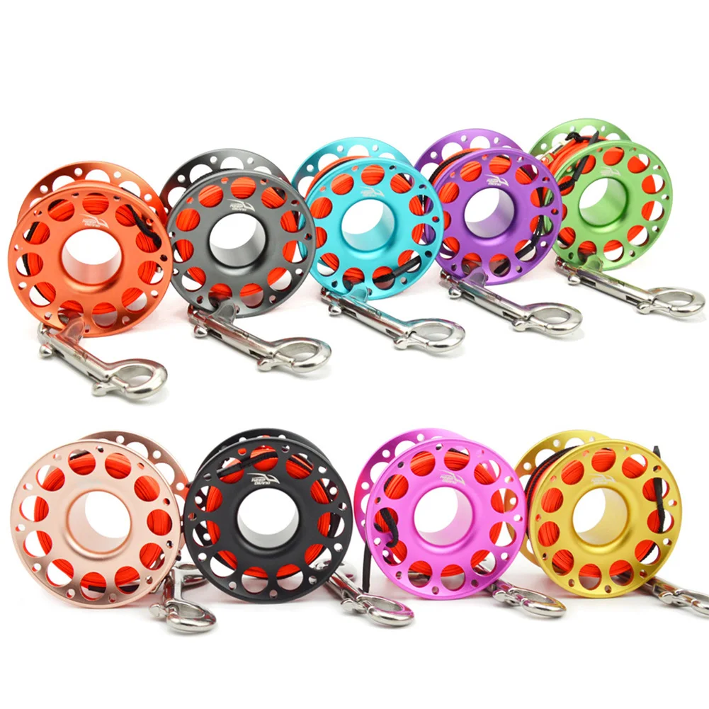 Scuba Dive Finger Spool Reel With15/30m High Visibility Line For Underwater Scuba Cave Drift Technical Diving Water Sports Parts
Scuba Dive Finger Spool Reel With15/30m High Visibility Line For Underwater Scuba Cave Drift Technical Diving Water Sports Parts