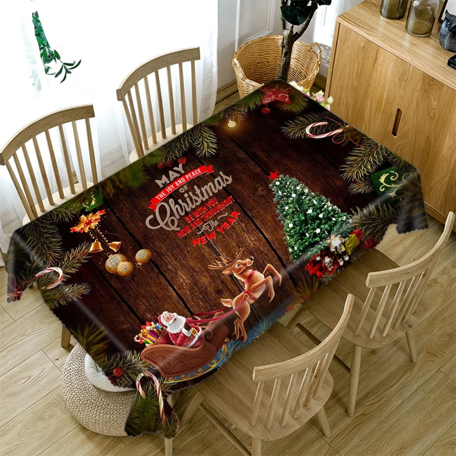 2022 New Christmas New Year Printed Tablecloth Moose Christmas Tree Birthday Party Atmosphere Tablecloth Wedding Decoration
2022 New Christmas New Year Printed Tablecloth Moose Christmas Tree Birthday Party Atmosphere Tablecloth Wedding Decoration