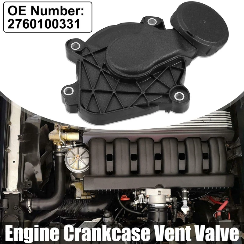 Engine Crankcase Vent Valve For Mercedes-Benz M276 C350 GLE350 2760100331 Oil Separator Cover
Engine Crankcase Vent Valve For Mercedes-Benz M276 C350 GLE350 2760100331 Oil Separator Cover