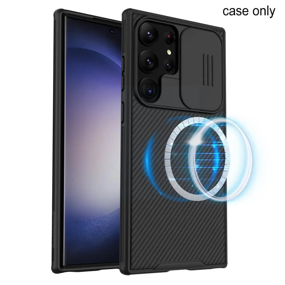 For For S23 Ultra Black Mirror Pro Slide Camera Magnetic Attraction Charging Cover F7h8
For For S23 Ultra Black Mirror Pro Slide Camera Magnetic Attraction Charging Cover F7h8