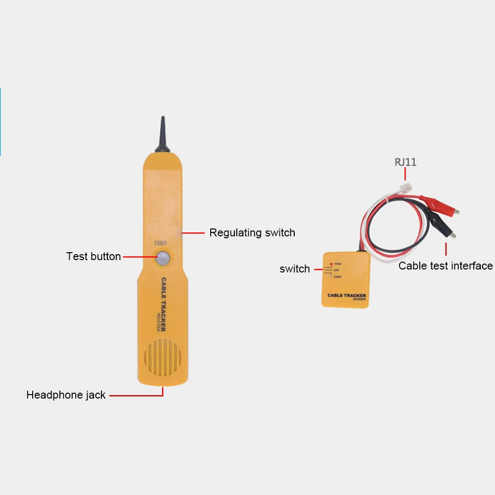 Line Finder For Telephone Lines Cables LQ-GJ-019 Portable Cable Finder With CrocodileClip Telephone Line Finder
Line Finder For Telephone Lines Cables LQ-GJ-019 Portable Cable Finder With CrocodileClip Telephone Line Finder