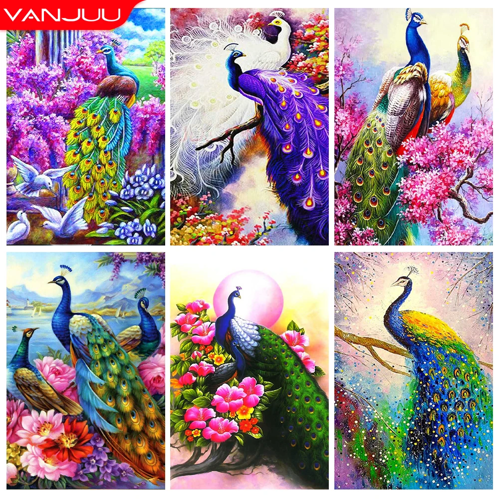 5d Diy Round Diamond Painting Peacock Cross Stitch Rhinestones Diamond Embroidery Animal Mosaic Flower Handmade Gift Art
5d Diy Round Diamond Painting Peacock Cross Stitch Rhinestones Diamond Embroidery Animal Mosaic Flower Handmade Gift Art