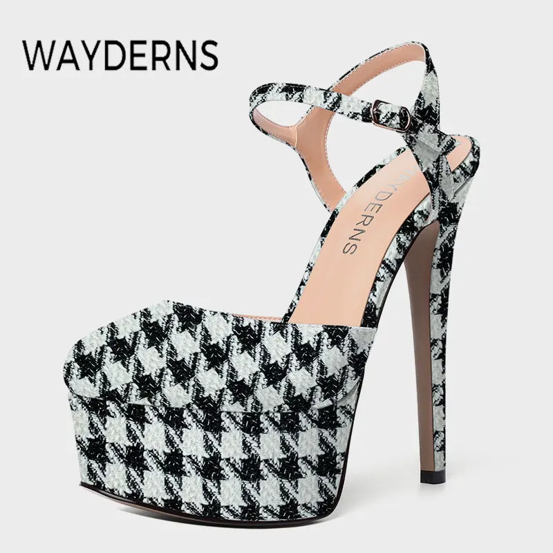 WAYDERNS New Women High Heels Shoes Platform Summer Women Shoes Fashion Club Casual Ladies Sandals Footwear Size 35-43
WAYDERNS New Women High Heels Shoes Platform Summer Women Shoes Fashion Club Casual Ladies Sandals Footwear Size 35-43