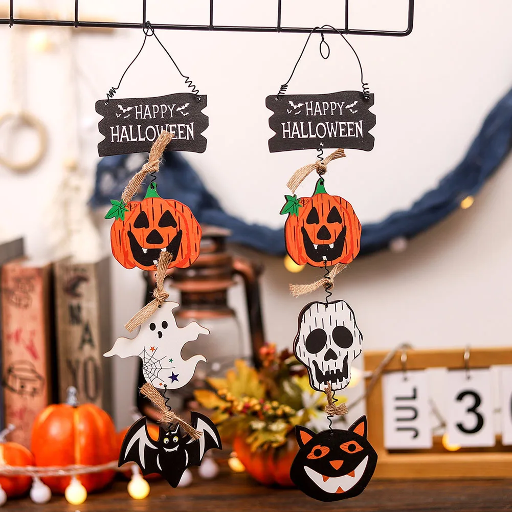 Halloween Ornaments Wooden Pumpkin Black Cat Pendant Home Bar Club Shop House Door Hanging Decorations Halloween Party Gifts
Halloween Ornaments Wooden Pumpkin Black Cat Pendant Home Bar Club Shop House Door Hanging Decorations Halloween Party Gifts
