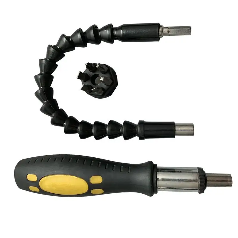 Drill Bit Extension Multifunctional Flexible Drill Bit Holder Socket Adapter For Low-Speed DC Electric Hand Drill Torque
Drill Bit Extension Multifunctional Flexible Drill Bit Holder Socket Adapter For Low-Speed DC Electric Hand Drill Torque