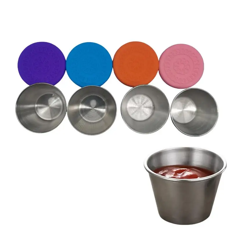Stainless Steel Dressing Container Small Containers With Lids Condiment Cups With Lids 4 Pcs 1.6 Oz. Salad Dressing Container To
Stainless Steel Dressing Container Small Containers With Lids Condiment Cups With Lids 4 Pcs 1.6 Oz. Salad Dressing Container To
