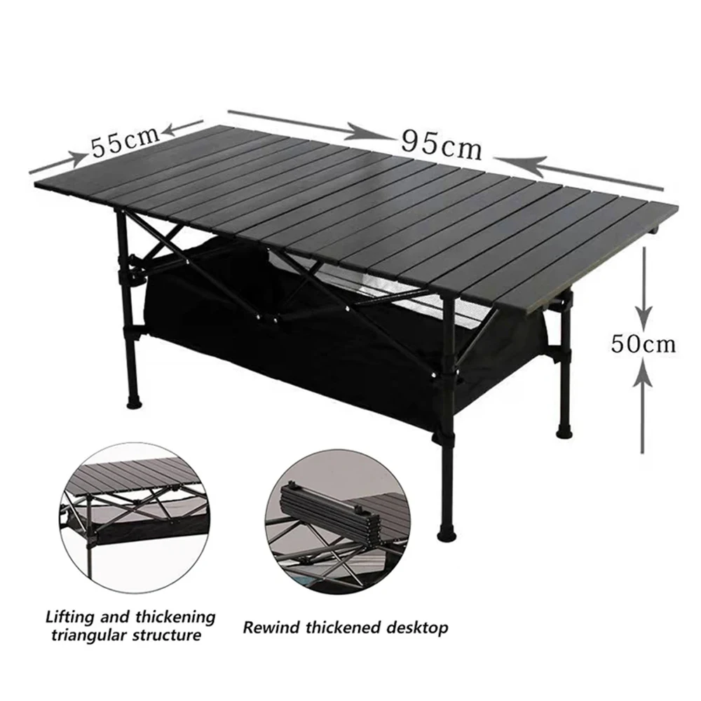 Outdoor Camping Folding Table Aluminum Alloy Camping Picnic Barbecue Outdoor Table With a Net Portable Picnic Table
Outdoor Camping Folding Table Aluminum Alloy Camping Picnic Barbecue Outdoor Table With a Net Portable Picnic Table