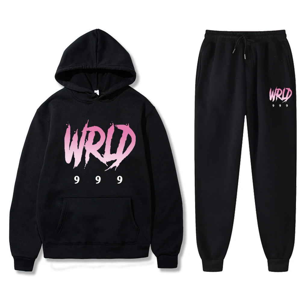 WRLD 999 Sportswear Suits Mens Hoodies Sweatpants Autumn Winter Fleece Clothes Running Sets Jogging Tracksuit Hooded
WRLD 999 Sportswear Suits Mens Hoodies Sweatpants Autumn Winter Fleece Clothes Running Sets Jogging Tracksuit Hooded