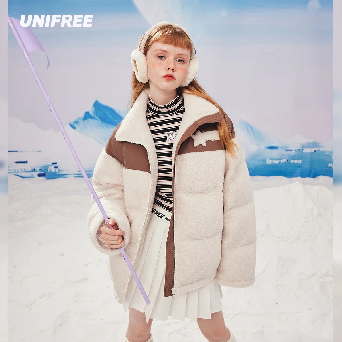 UNIFREE Fashion Winter Cotton Jackets Lamb Fleece Warm Outdoor Down Sport Coat High Quality Cotton Women's Jacket
UNIFREE Fashion Winter Cotton Jackets Lamb Fleece Warm Outdoor Down Sport Coat High Quality Cotton Women's Jacket