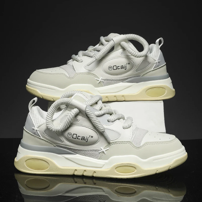 Кроссовки Fujeak мужские из ПУ кожи, удобная спортивная обувь для бега, уличная спортивная обувь, новая модная классическая Повседневная обувь...
Кроссовки Fujeak мужские из ПУ кожи, удобная спортивная обувь для бега, уличная спортивная обувь, новая модная классическая Повседневная обувь...