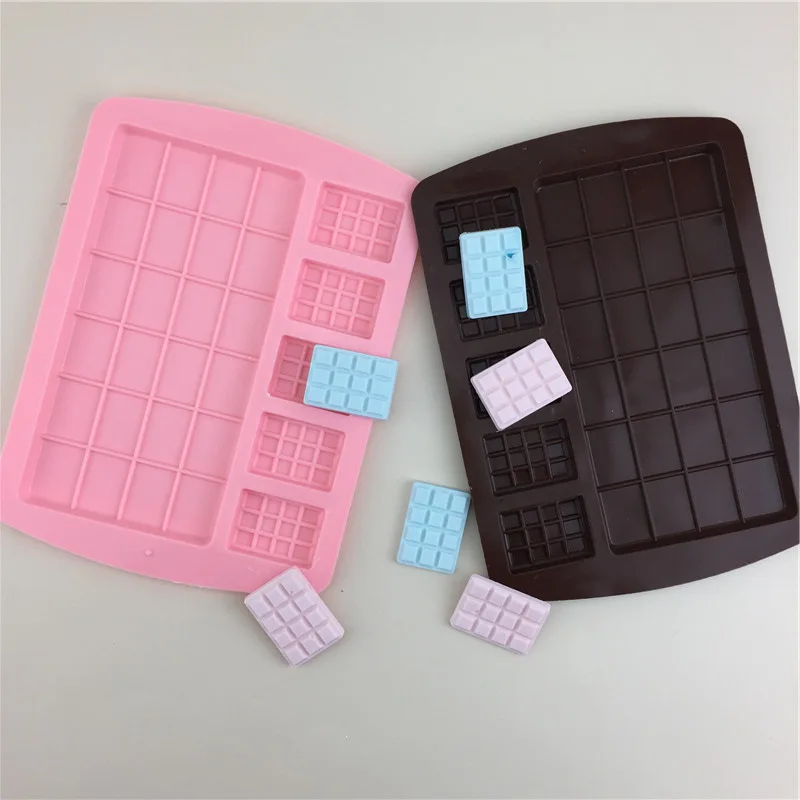 

Новая силиконовая форма для шоколада, кирпичи, инструменты для выпечки, антипригарная силиконовая форма для торта, желейные конфеты, 3D форм...