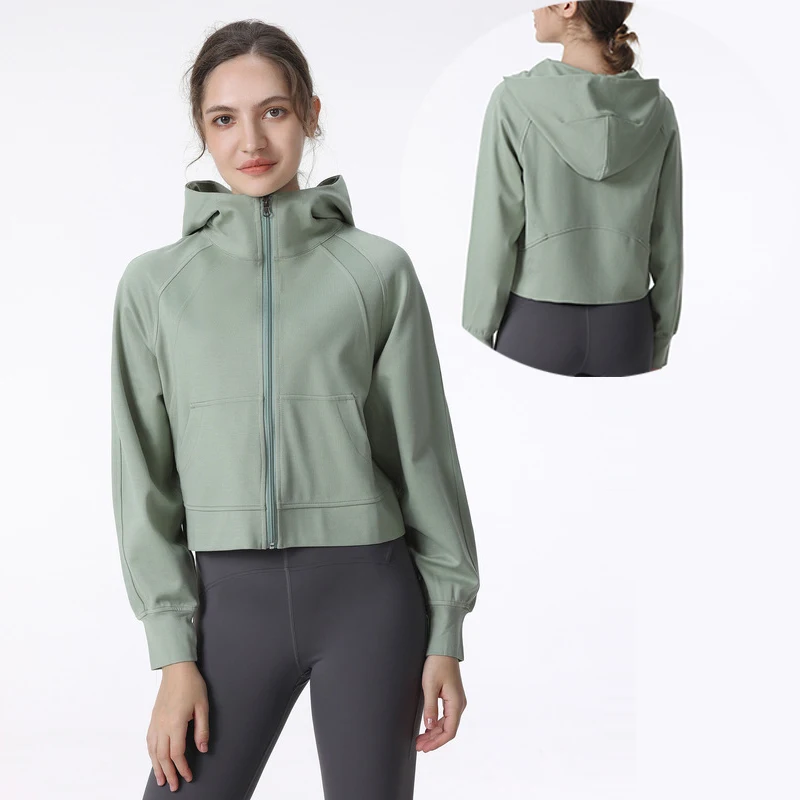 Yoga Autumn And Winter New Yoga Clothing Sports Top Women's Zipper Short Fitness Clothing Long-Sleeved Yoga Jacket
Yoga Autumn And Winter New Yoga Clothing Sports Top Women's Zipper Short Fitness Clothing Long-Sleeved Yoga Jacket