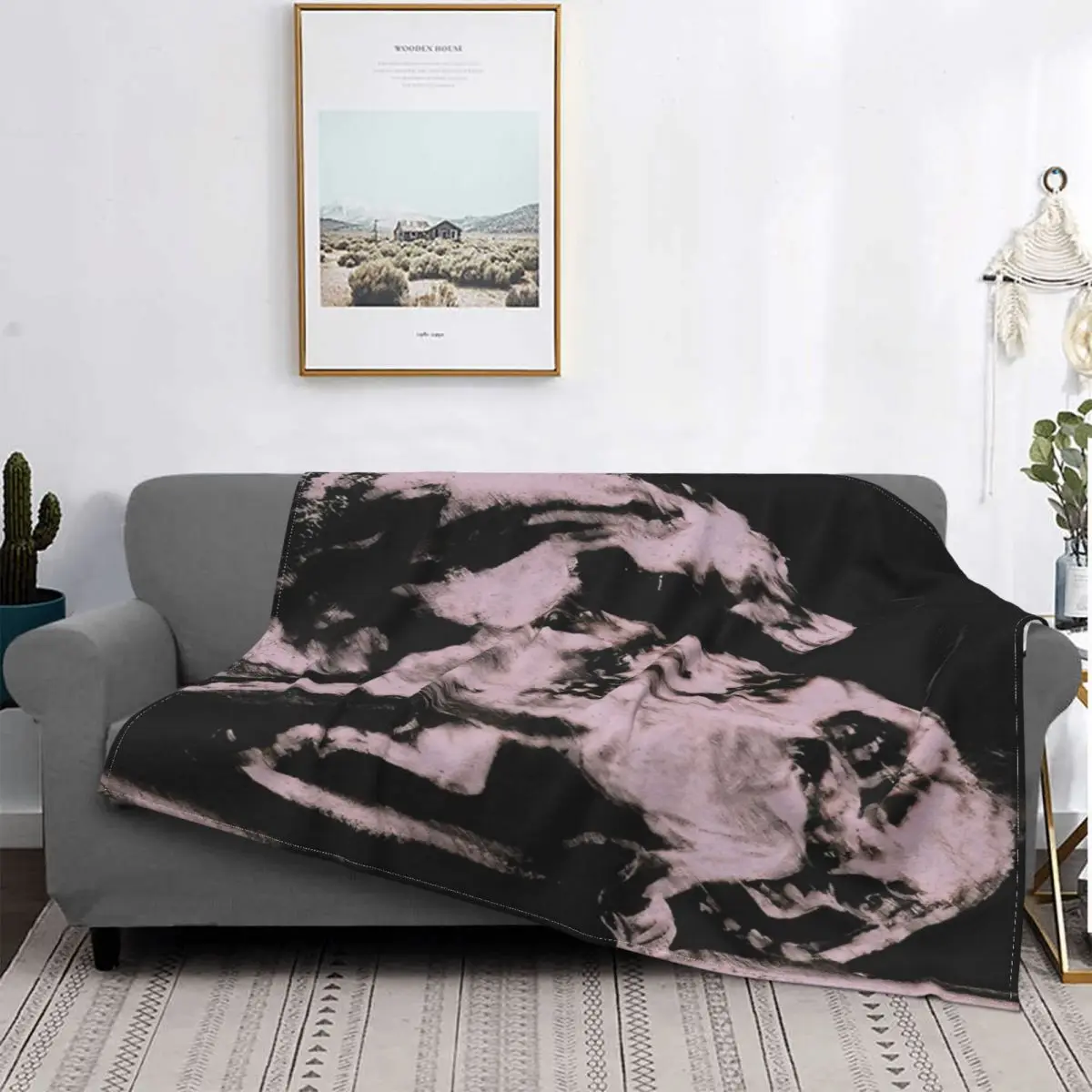 

Delacroix-Manta Remastered, colcha para cama, alfombra a cuadros, colcha de 90, manta doble, 220x240