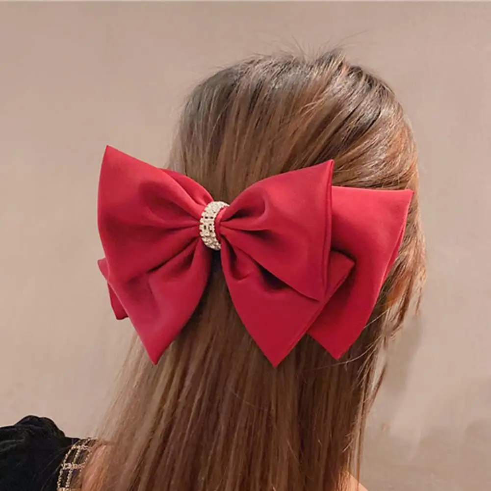 Beautiful Spring Clip Stable Gift Sweet Bowknot Decor Spring Hair Clip Headpiece Head Top Hairpin Styling Tool
Beautiful Spring Clip Stable Gift Sweet Bowknot Decor Spring Hair Clip Headpiece Head Top Hairpin Styling Tool