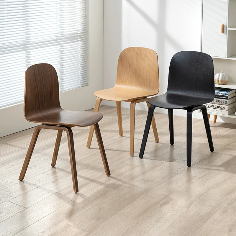 

Деревянный минималистичный обеденный стул для макияжа, салонный стул, Европейский стул для спальни, ресторана, садовая мебель для отеля