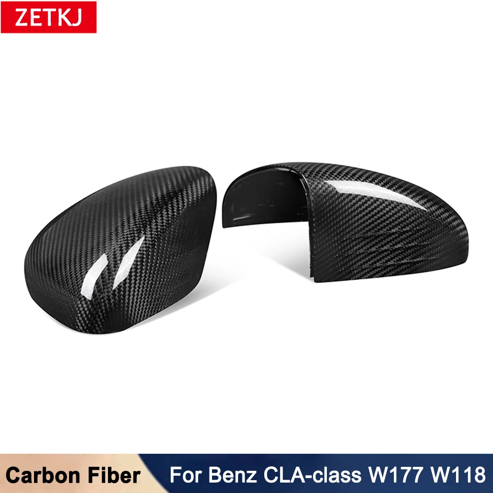 Real Carbon Fiber Replacement-type Car Rearview Mirror Cover Case Shell Housing For CLA-class W177 W118 Styling
Real Carbon Fiber Replacement-type Car Rearview Mirror Cover Case Shell Housing For CLA-class W177 W118 Styling