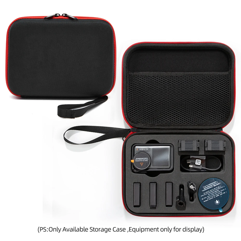 For DJI Action 3 Storage Bag Portable Wear-Resistant Black Action Camera Accessories
For DJI Action 3 Storage Bag Portable Wear-Resistant Black Action Camera Accessories