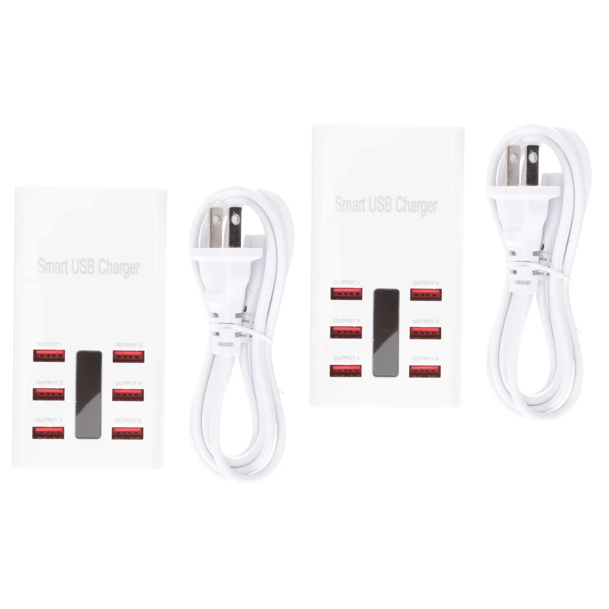 2x Multi Port Charger Desktop Charging Station Cell Phone Charging Stations USB Charger Station Multi Port USB Charger
2x Multi Port Charger Desktop Charging Station Cell Phone Charging Stations USB Charger Station Multi Port USB Charger
