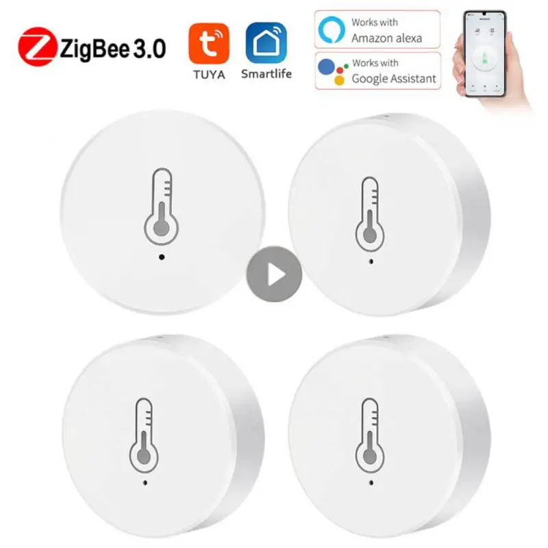 Tuya Smart ZigBee 3.0 Smart Temperature And Humidity Sensor Battery Powered Security With Tuya Smart Life App Alexa Temperature
Tuya Smart ZigBee 3.0 Smart Temperature And Humidity Sensor Battery Powered Security With Tuya Smart Life App Alexa Temperature