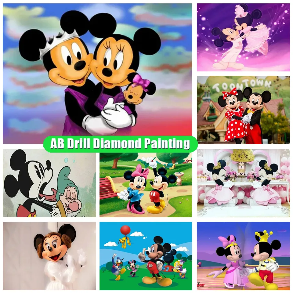 Алмазная 5D картина Ab Микки Маус принцесса мультфильм «сделай сам» хобби вышивка крестиком Детская мозаика украшение для дома искусство Ll36 
Алмазная 5D картина Ab Микки Маус принцесса мультфильм «сделай сам» хобби вышивка крестиком Детская мозаика украшение для дома искусство Ll36