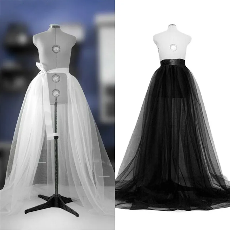 

Women Tulle Tutu Long Skirts Wedding Party Cocktail Prom Bandage Mesh Maxi Dress Overskirt Overlay Long Bridal Midi Skirt