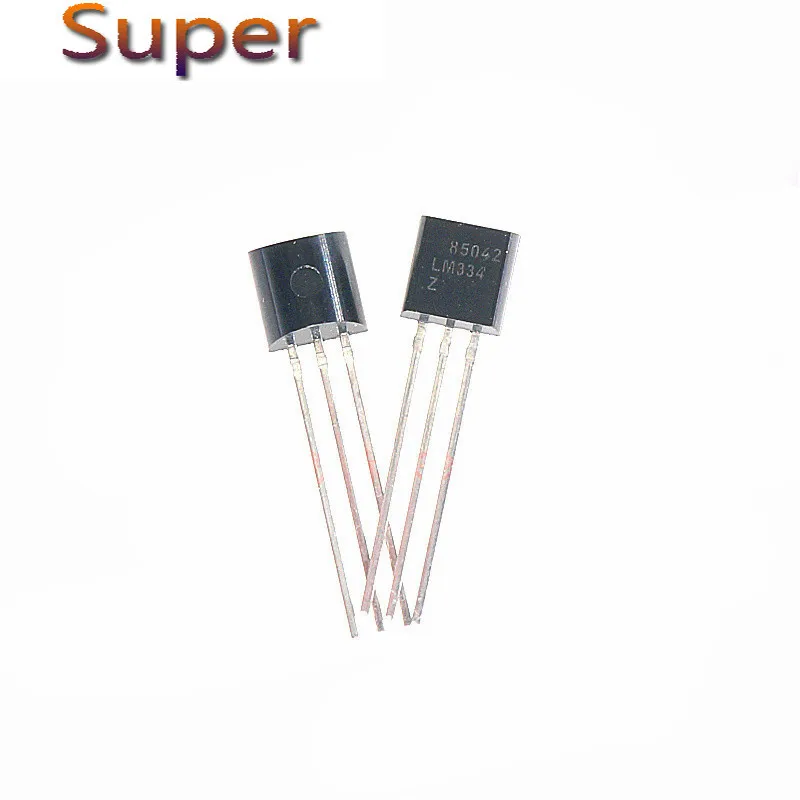 5pcs LM334Z TO-92 LM334 three terminal adjustable constant current source 
5pcs LM334Z TO-92 LM334 three terminal adjustable constant current source