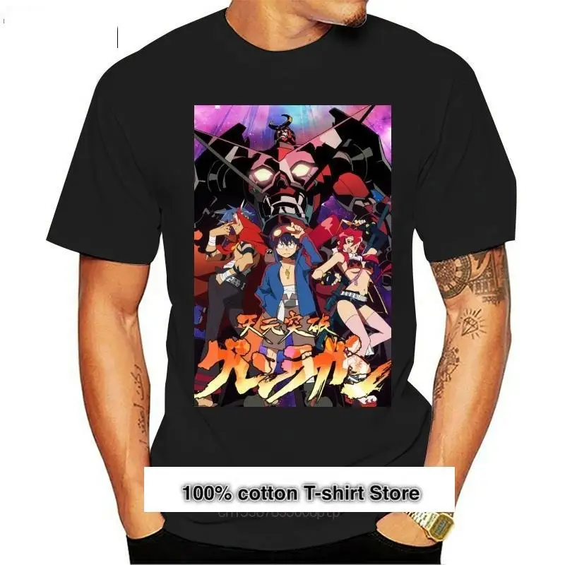 Nuevo 2021 Gurren Lagann Anime cartel de programa de Tv camiseta tamaño S-2Xl Harajuku Tee Shirt
Nuevo 2021 Gurren Lagann Anime cartel de programa de Tv camiseta tamaño S-2Xl Harajuku Tee Shirt