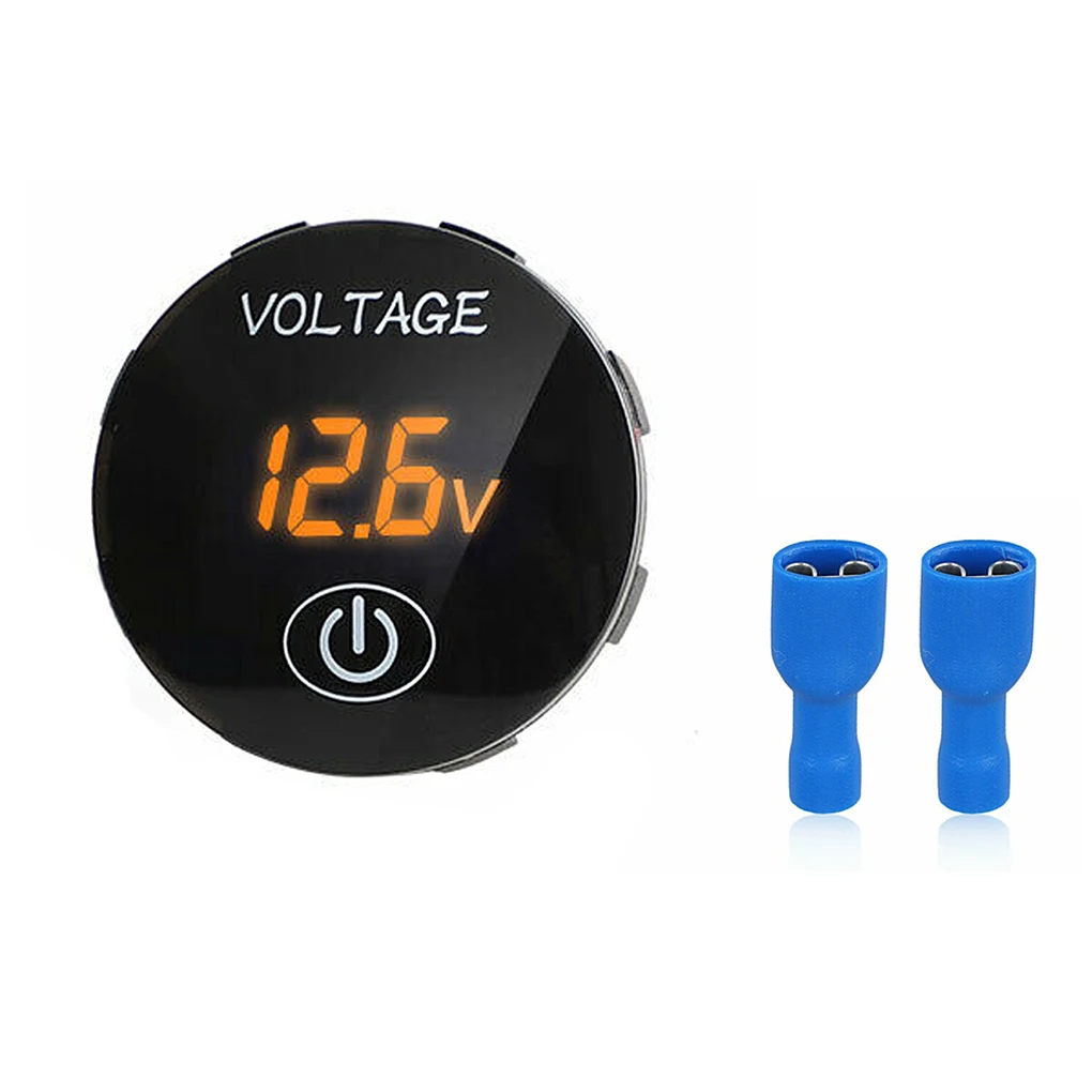 1/2/3/5 DC 5V-48V Motorcycle Voltmeter with Terminal LED Digital Display Car Voltage Meter IP65 Waterproof Vehicle Orange
1/2/3/5 DC 5V-48V Motorcycle Voltmeter with Terminal LED Digital Display Car Voltage Meter IP65 Waterproof Vehicle Orange