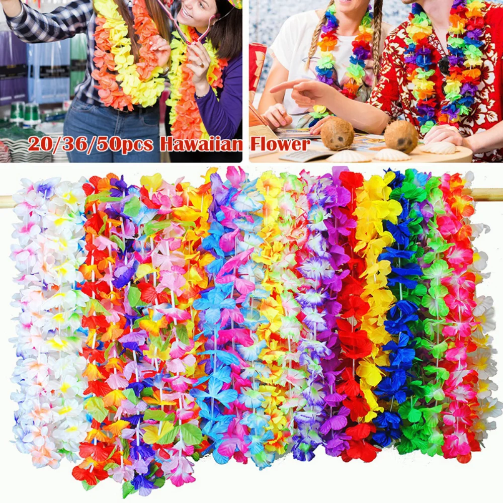 Pack of 20/36/50pcs Hawaiian Garland Outdoor Beach Swimming Pool Party Dress Decoration Birthday Wedding Garland
Pack of 20/36/50pcs Hawaiian Garland Outdoor Beach Swimming Pool Party Dress Decoration Birthday Wedding Garland