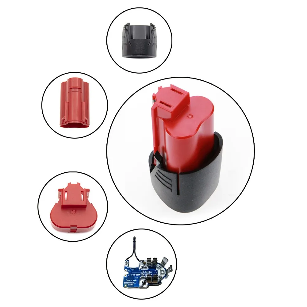 New Three Cell Battery Plastic Shell W PCB Protect Circuit Board For M12 Milwaukee 12V Li-ion Battery 5pcs Middle Shell Electric
New Three Cell Battery Plastic Shell W PCB Protect Circuit Board For M12 Milwaukee 12V Li-ion Battery 5pcs Middle Shell Electric