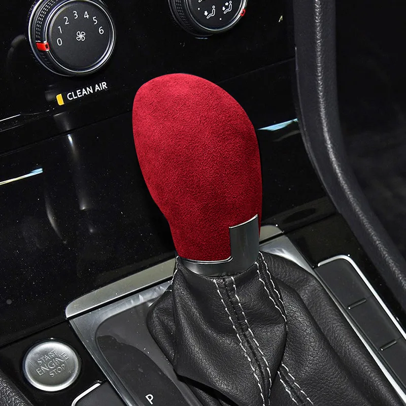 Alcantara Handbrake Case Suede Wrapping Gear Shift Head Knob Cover Frame Trim For Volkswagen passat Polo CC Touran Golf Lavida
Alcantara Handbrake Case Suede Wrapping Gear Shift Head Knob Cover Frame Trim For Volkswagen passat Polo CC Touran Golf Lavida