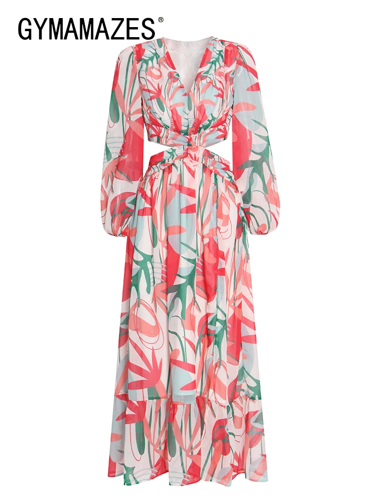 GYMAMAZES Print Floral Side Split Dress For Women V Neck Long Sleeve High Waist Colorblock Midi Dresses Female Clothing 2022 New
GYMAMAZES Print Floral Side Split Dress For Women V Neck Long Sleeve High Waist Colorblock Midi Dresses Female Clothing 2022 New