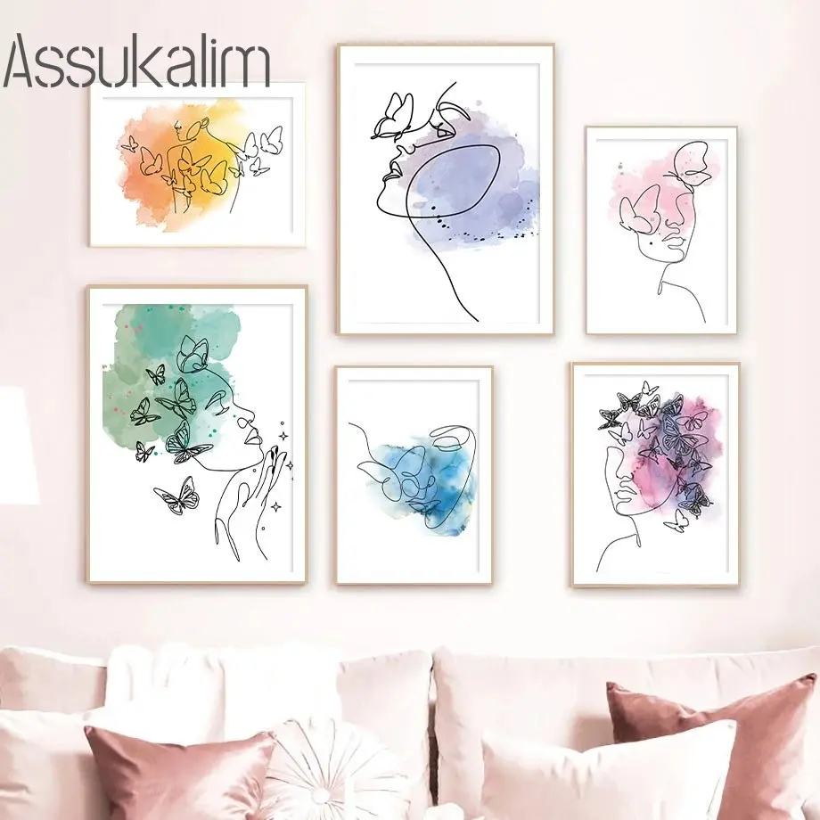 Abstract Lines Print Pictures Butterfly Canvas Poster Face Art Prints Hand Painting Poster Nordic Posters Living Room Decor
Abstract Lines Print Pictures Butterfly Canvas Poster Face Art Prints Hand Painting Poster Nordic Posters Living Room Decor