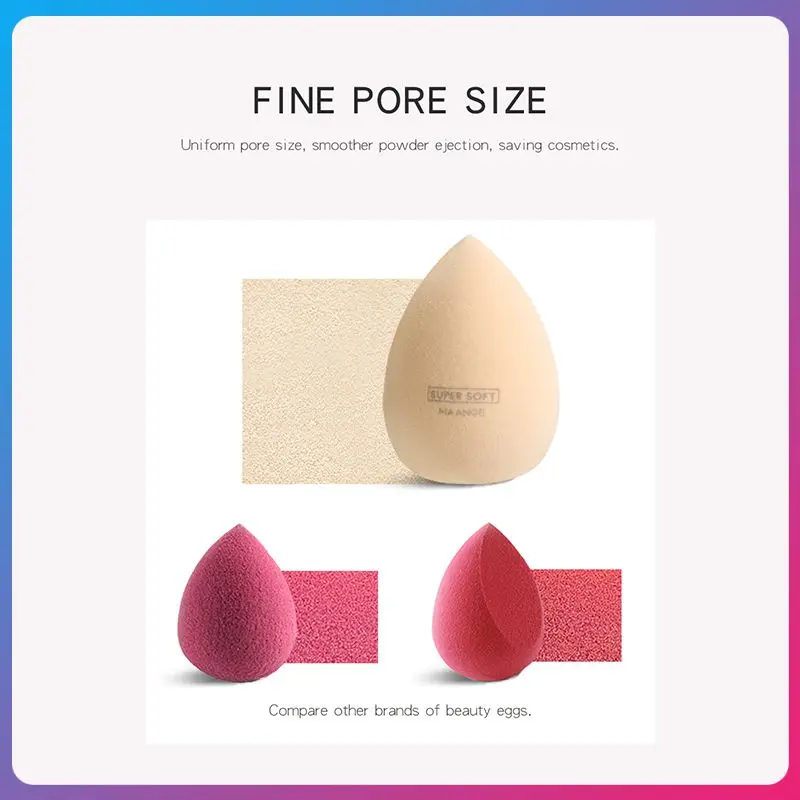 

MAANGE Soft Drop-shaped Foundation Sponge Wet And Dry Facial Makeup Cosmetic Concealer BB Cream Air Cushion Puff HOT