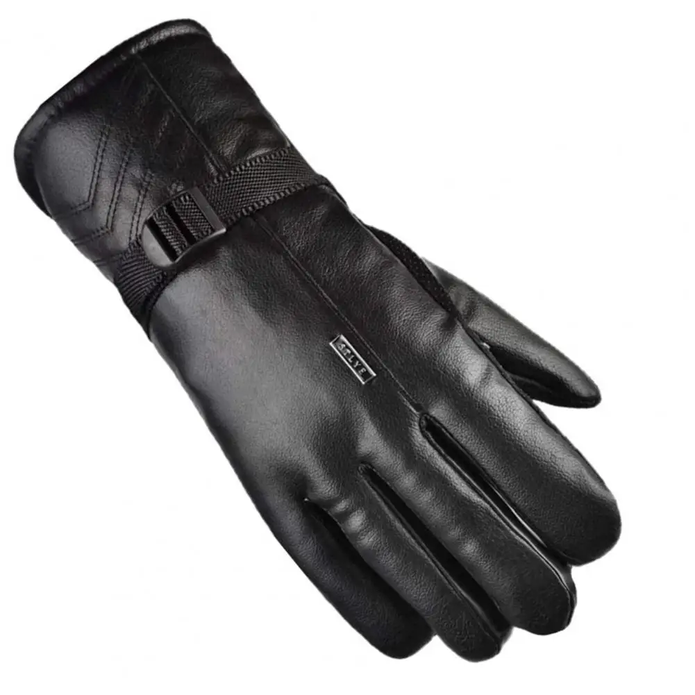 Comfortable 1 Pair Protective Autumn Winter Men Motorcycle Riding Gloves Faux Leather Riding Gloves Full Finger for Outdoor
Comfortable 1 Pair Protective Autumn Winter Men Motorcycle Riding Gloves Faux Leather Riding Gloves Full Finger for Outdoor