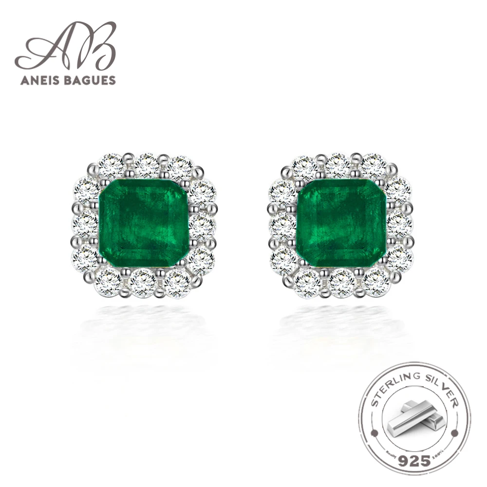 Aneis Bagues Vintage Square Emerald Stud Earrings For Women 925 Sterling Silver Fine Jewelry Elegant Ladies Earrings Jewellery
Aneis Bagues Vintage Square Emerald Stud Earrings For Women 925 Sterling Silver Fine Jewelry Elegant Ladies Earrings Jewellery