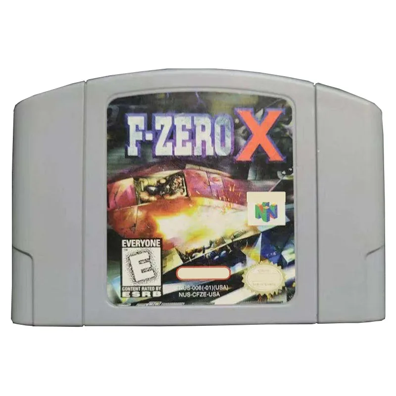 X F-ZERO N64 Game Card Series Is Suitable for N64 Version, American English Version and Japanese Animation Toy Gift.
X F-ZERO N64 Game Card Series Is Suitable for N64 Version, American English Version and Japanese Animation Toy Gift.