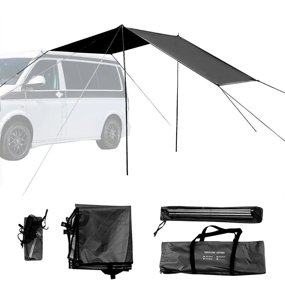 Universal Awning Sun Canopy Sunshade For Motorhome Van Campervan Suv Black Accessories High Quality 300×150cm Car Awning
Universal Awning Sun Canopy Sunshade For Motorhome Van Campervan Suv Black Accessories High Quality 300×150cm Car Awning