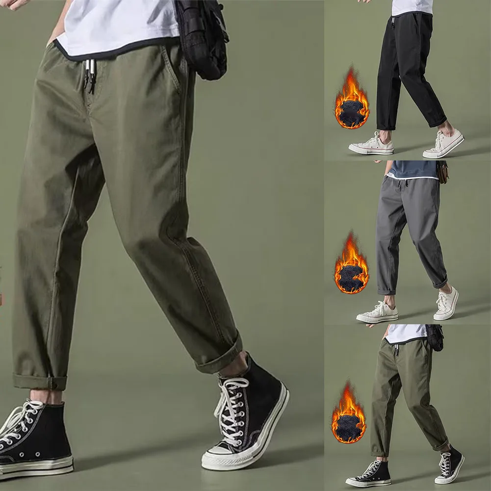 Mens Fleece Lined Thermal Trousers Sweatpants Winter Thick Warm Hiking Pants Winter Men's Cargo Pants
Mens Fleece Lined Thermal Trousers Sweatpants Winter Thick Warm Hiking Pants Winter Men's Cargo Pants