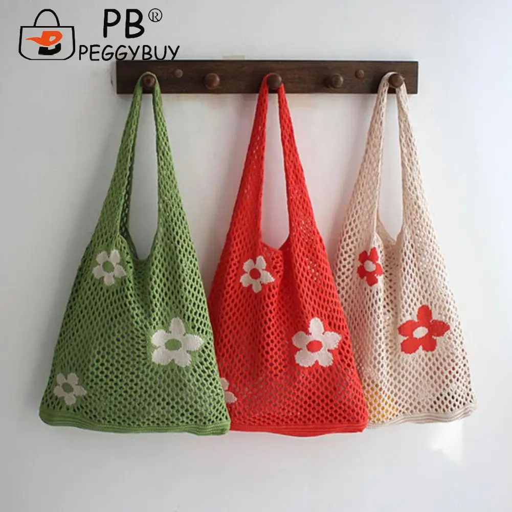 Portable Flower Printing Shoulder Shopping Mesh Net Bag Reusable Foldable Vegetable Fruit Storage Eco-Friendly Weaving Handbags
Portable Flower Printing Shoulder Shopping Mesh Net Bag Reusable Foldable Vegetable Fruit Storage Eco-Friendly Weaving Handbags
