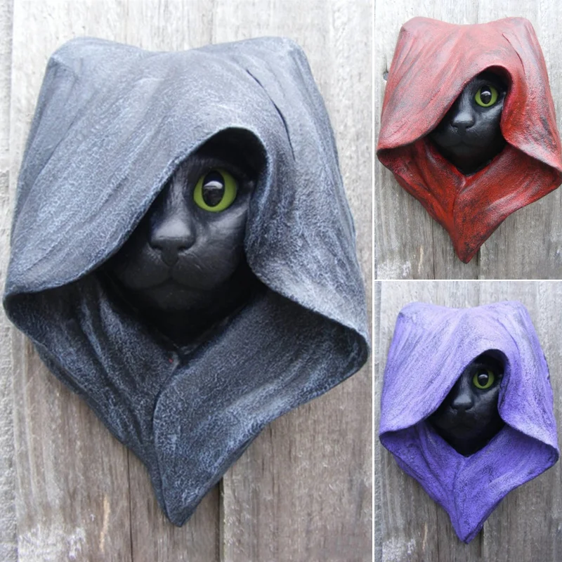 Halloween Decoration Pendant Pendant Mysterious Magic Hooded Cat Hood Black Cat Hooded Cat Resin Crafts Witch Cat
Halloween Decoration Pendant Pendant Mysterious Magic Hooded Cat Hood Black Cat Hooded Cat Resin Crafts Witch Cat