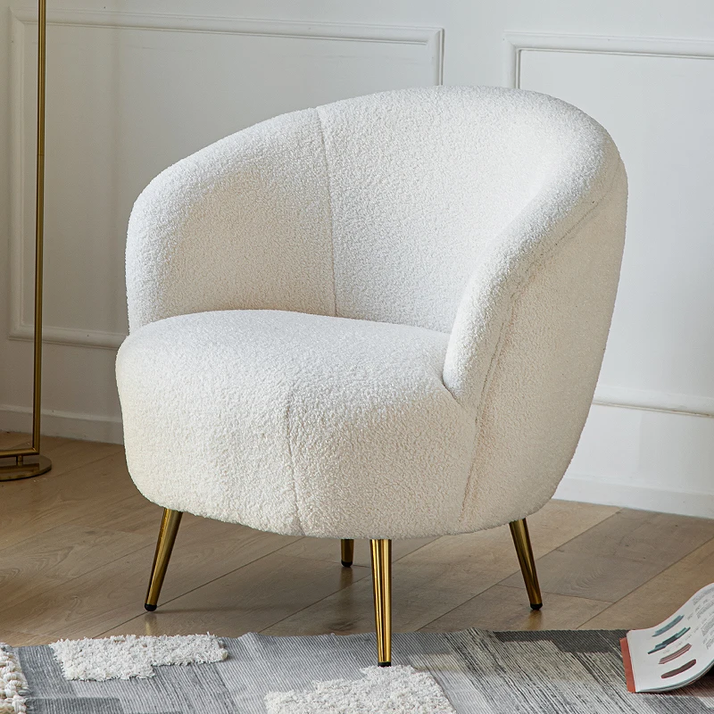 Nordic Style Living Room Sofa Chairs Plush White Elegant Lazy Sofa Single Minimalist Salas Y Sofas Muebles Home Decoration
Nordic Style Living Room Sofa Chairs Plush White Elegant Lazy Sofa Single Minimalist Salas Y Sofas Muebles Home Decoration